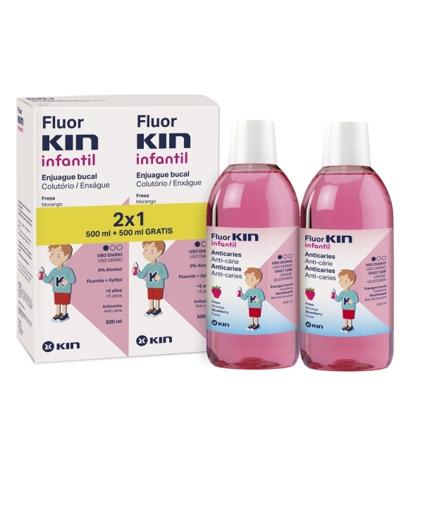 Kin Fluor Infantil Enjuage...